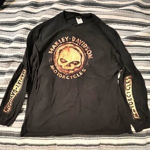 Old Glory Harley-Davidson Laurel MD Long Sleeve 3XL